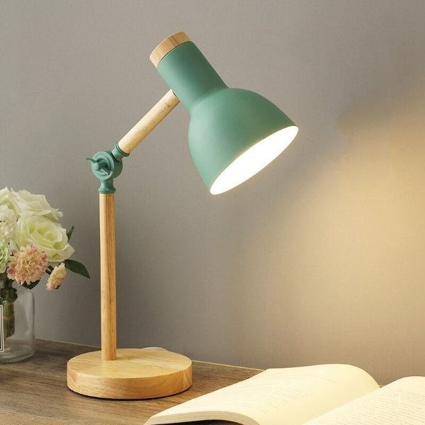 LuminaWood | Stylish Minimalist LED Adjustable Desk Lamp 3