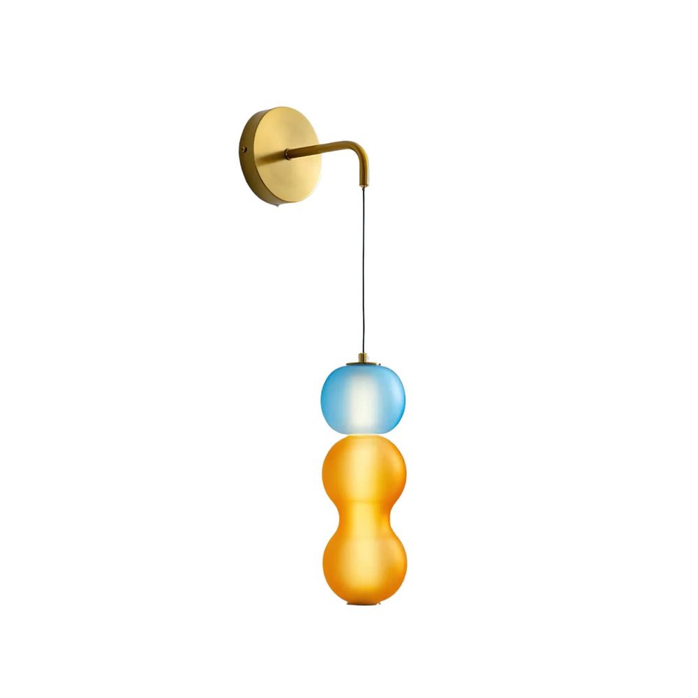LuminaraGlow | Playful Colorful Modern Wall Sconce for Artistic Décor 1