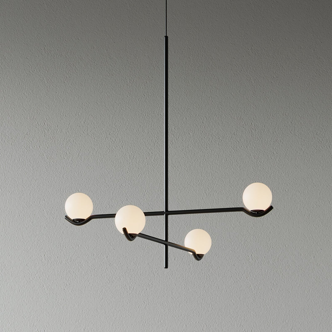 Luminara | Chic Modern Opal Glass Kitchen Pendant Lighting Fixture 15