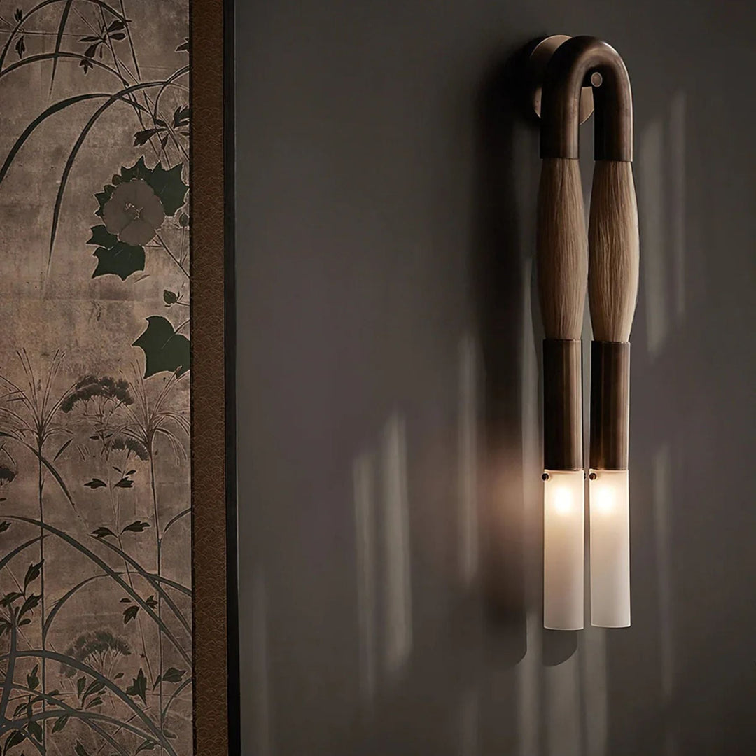 Luminara | Elegant Industrial Metal and Glass Wall Sconce Lighting 5