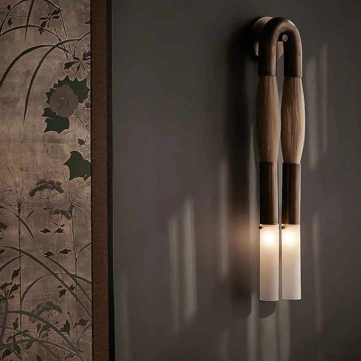 Luminara | Elegant Industrial Metal and Glass Wall Sconce Lighting 5