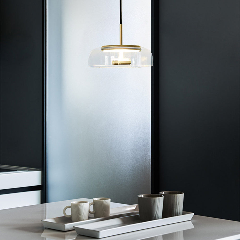 Luminara | Elegant Modern Glass LED Ceiling Light Fixture 2