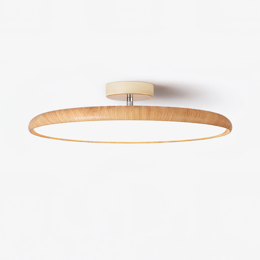 Luminara | Elegant Natural Wood Ceiling Lamp Fixture 0