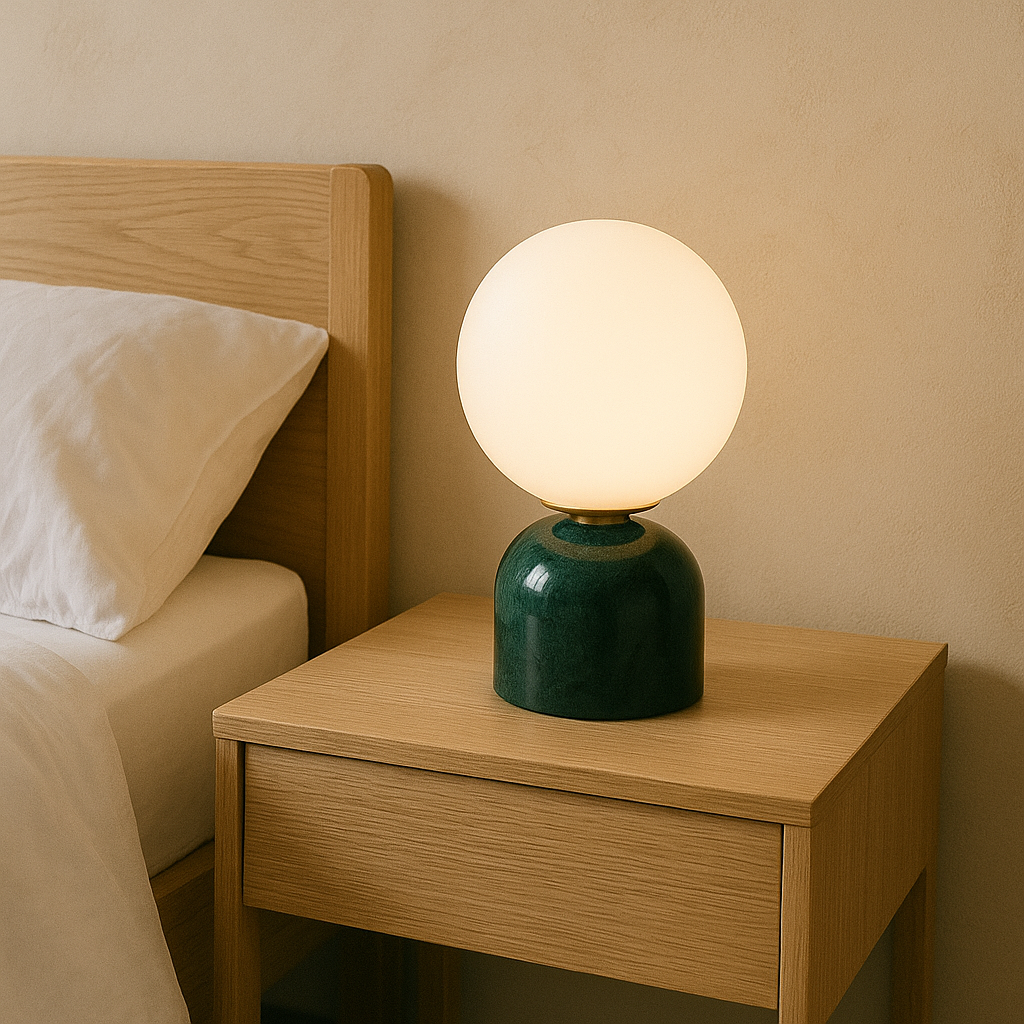 Luminara | Elegant Scandinavian Minimalist LED Table Lamp Design 5