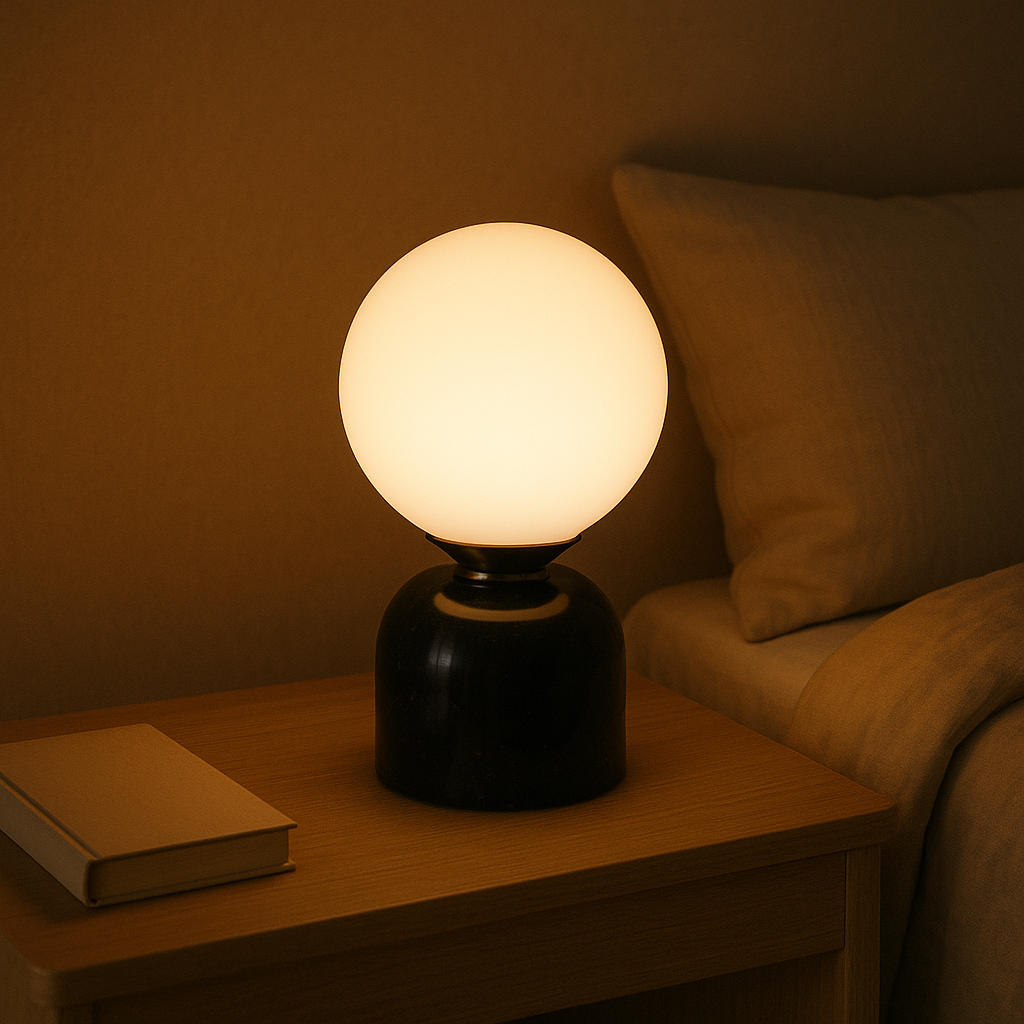 Luminara | Elegant Scandinavian Minimalist LED Table Lamp Design 7