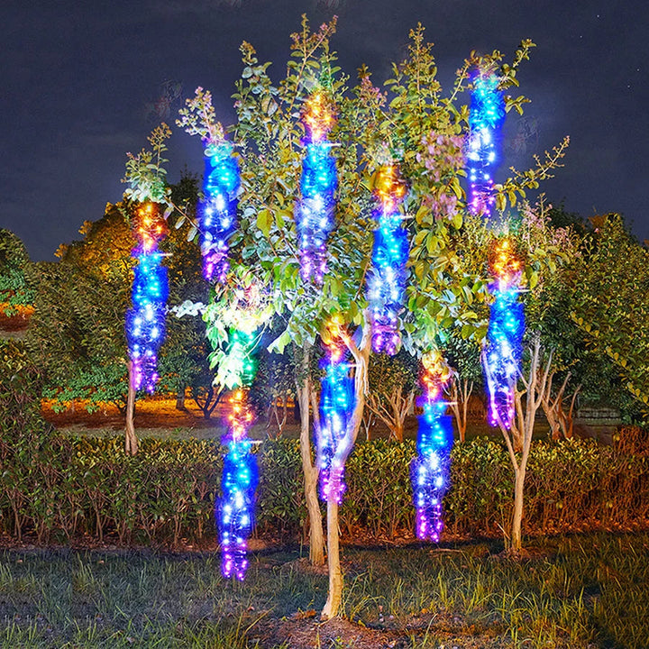 Luminara | Enchanting Colorful Outdoor Christmas Meteor Shower Lights 2