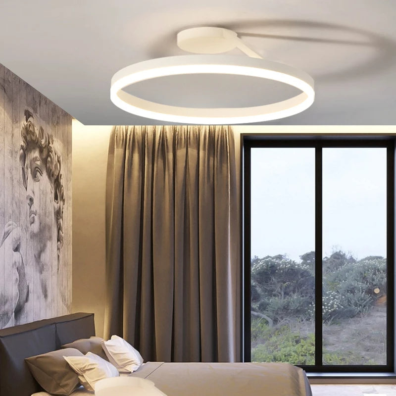 Luminara | Modern Minimalist LED Ceiling Lamp with Adjustable Brightness 10