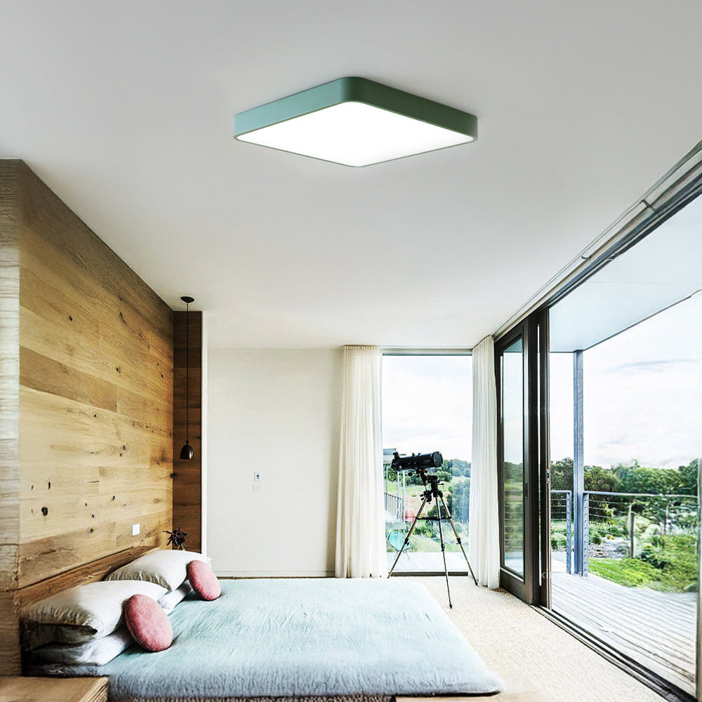 Luminara | Modern Sleek LED Round Ceiling Lamp for Versatile Spaces 12