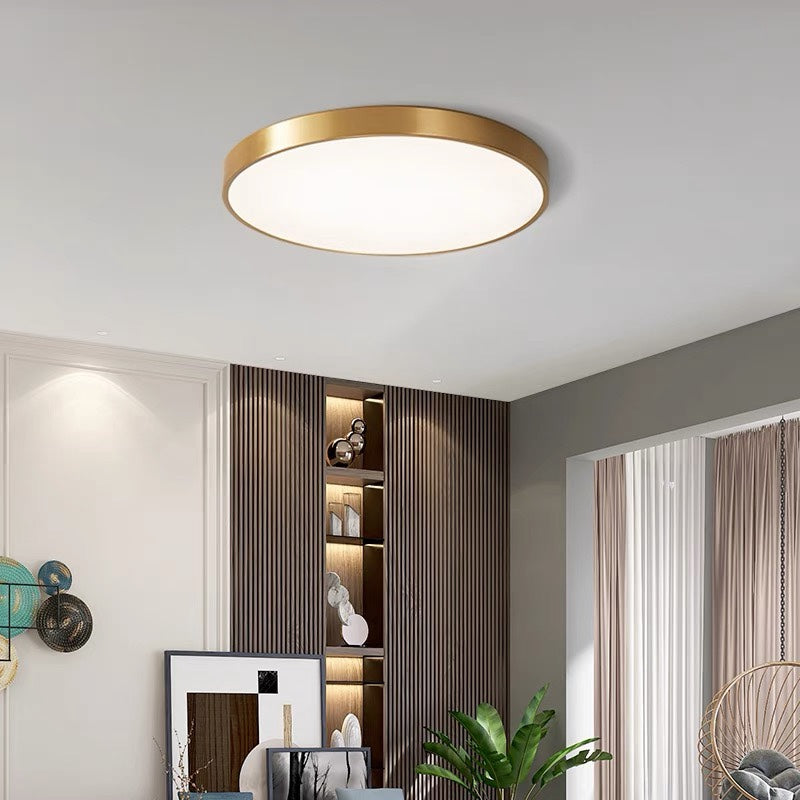 Luminara | Modern Sleek LED Round Ceiling Lamp for Versatile Spaces 14
