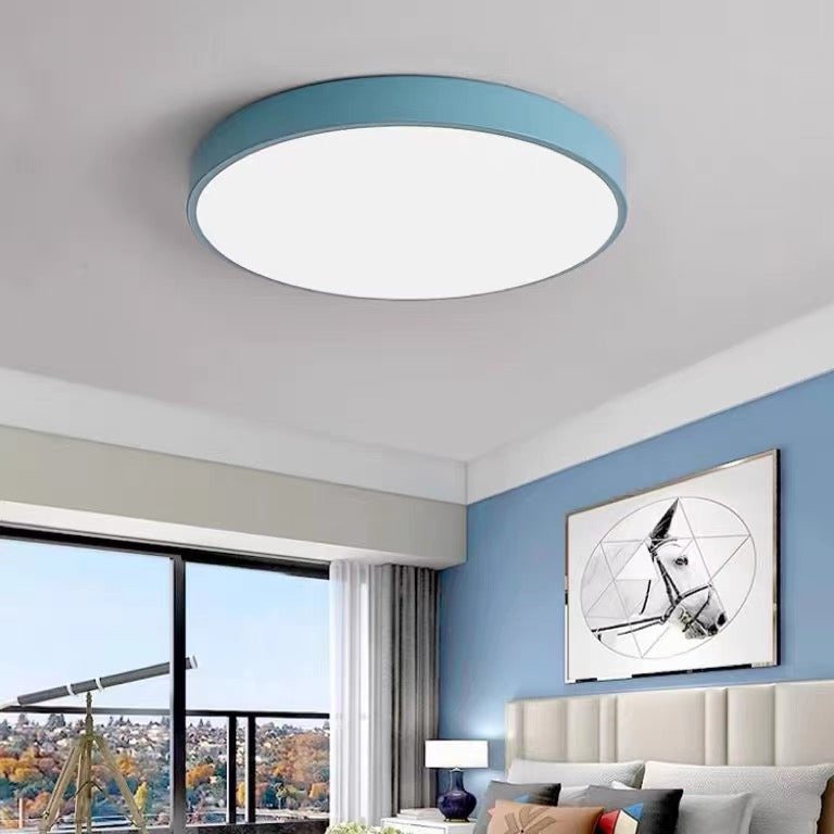 Luminara | Modern Sleek LED Round Ceiling Lamp for Versatile Spaces 17