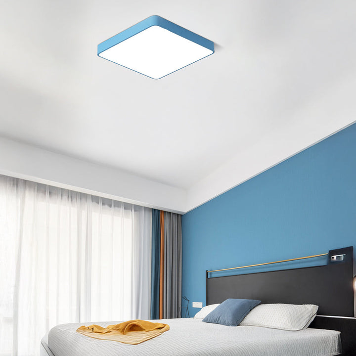 Luminara | Modern Sleek LED Round Ceiling Lamp for Versatile Spaces 18