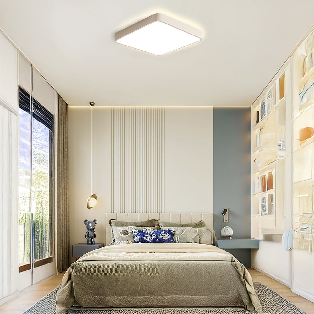 Luminara | Modern Sleek LED Round Ceiling Lamp for Versatile Spaces 19