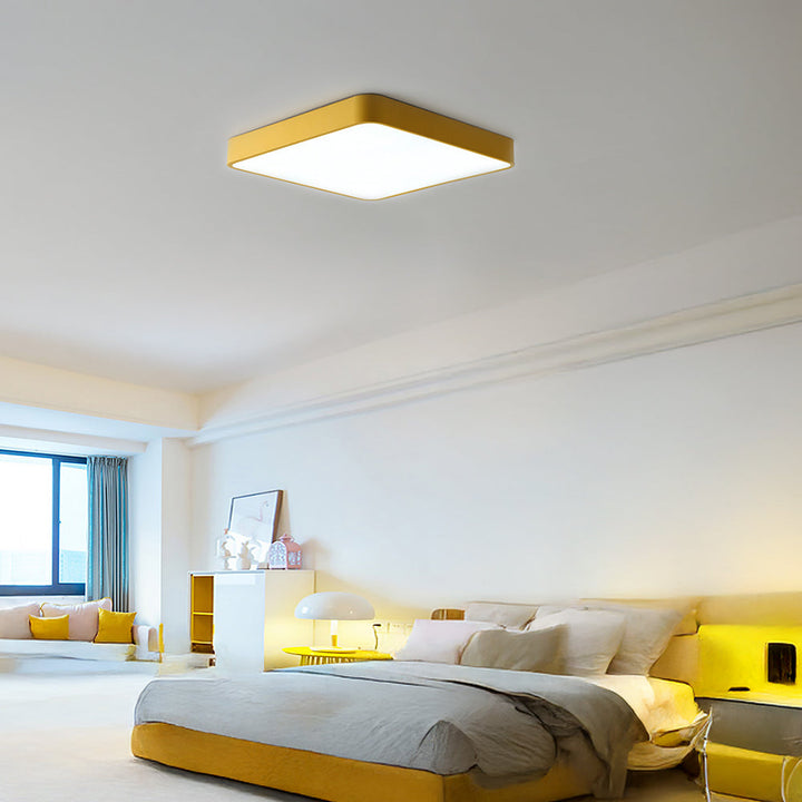 Luminara | Modern Sleek LED Round Ceiling Lamp for Versatile Spaces 21