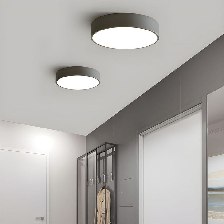 Luminara | Modern Sleek LED Round Ceiling Lamp for Versatile Spaces 3