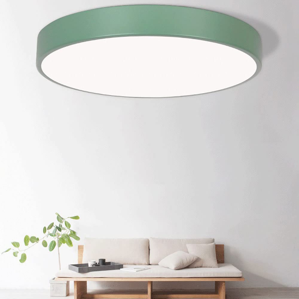 Luminara | Modern Sleek LED Round Ceiling Lamp for Versatile Spaces 8