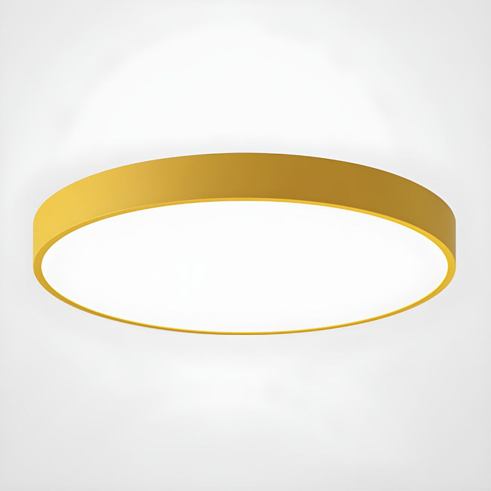 Luminara | Modern Sleek LED Round Ceiling Lamp for Versatile Spaces 9