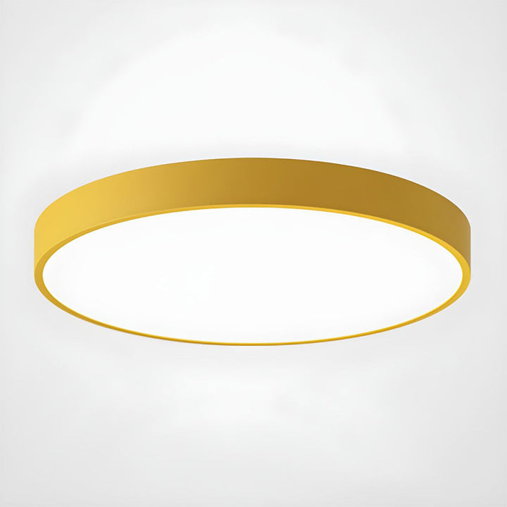 Luminara | Modern Sleek LED Round Ceiling Lamp for Versatile Spaces 9