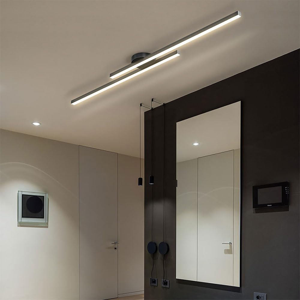 Luminara | Sleek Modern LED Flush Ceiling Light Fixture for Stylish Interiors 7