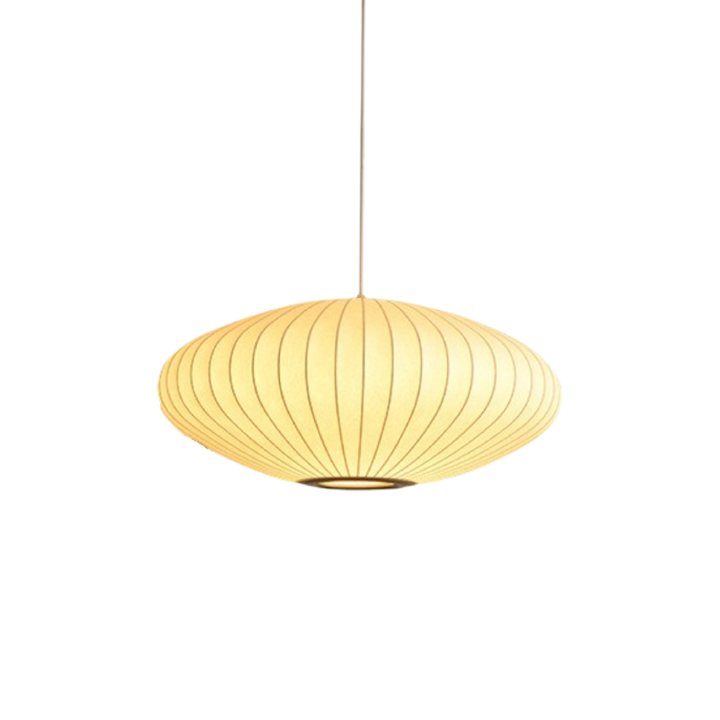 Luminth | Italian-Style Silk Pendant Lamp for Elegant Interiors 0