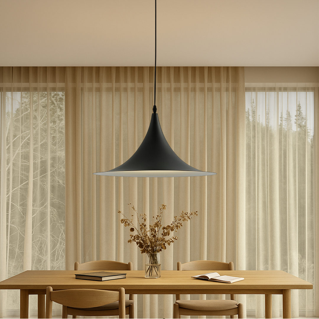 Lumithen | Scandinavian Saucer-Style Ceiling Pendant Light 2