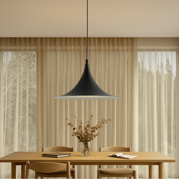 Lumithen | Scandinavian Saucer-Style Ceiling Pendant Light 2