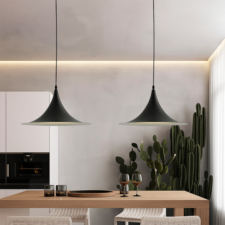 Lumithen | Scandinavian Saucer-Style Ceiling Pendant Light 3