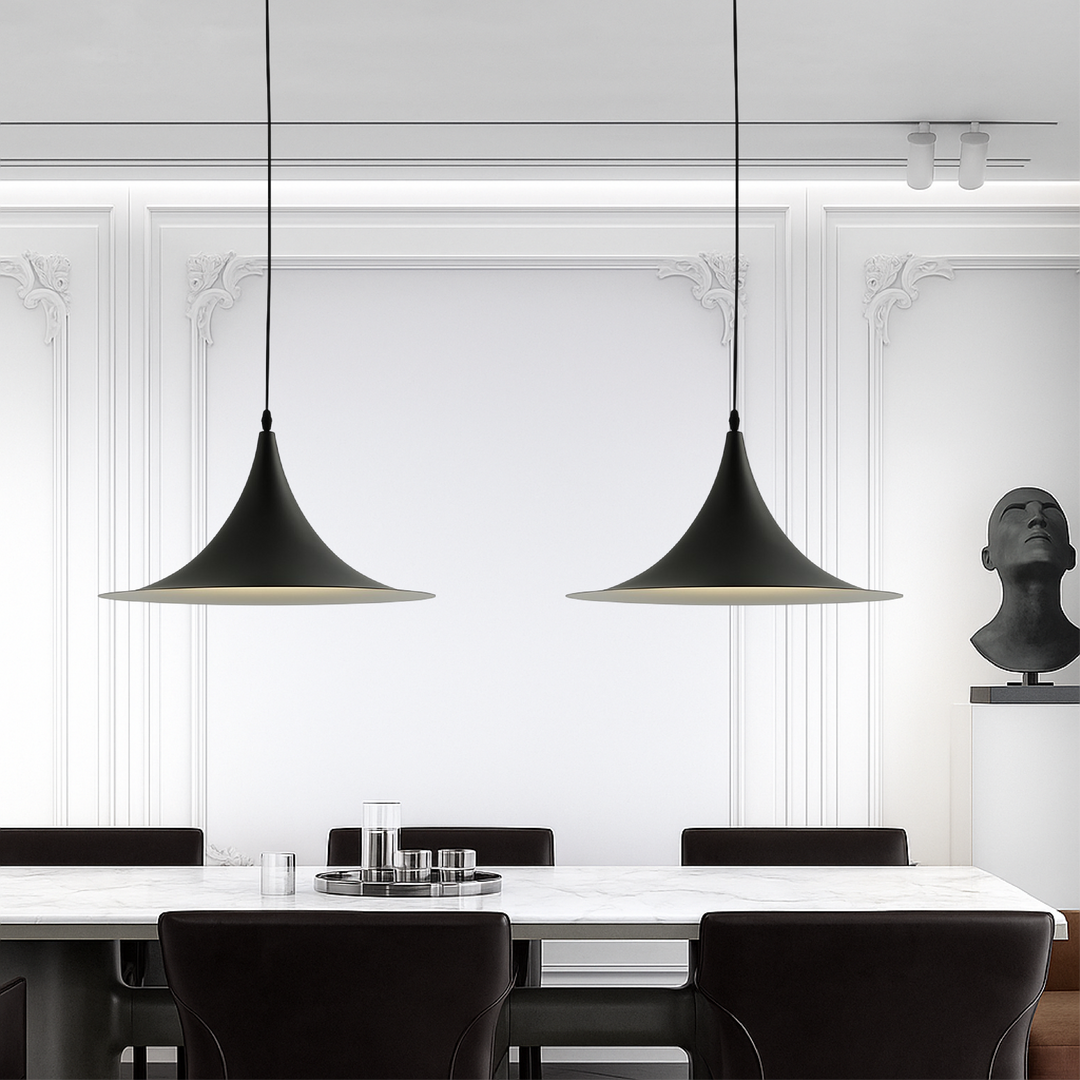 Lumithen | Scandinavian Saucer-Style Ceiling Pendant Light 4