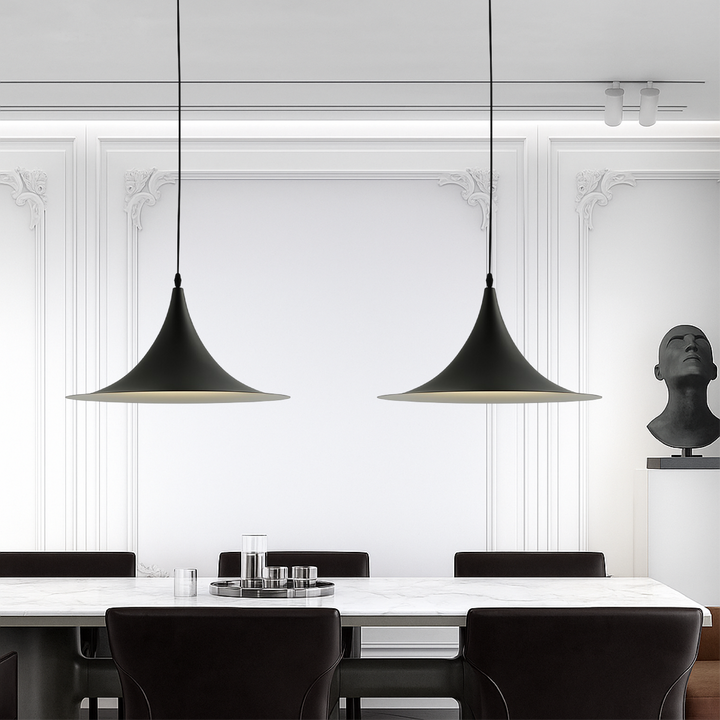 Lumithen | Scandinavian Saucer-Style Ceiling Pendant Light 4