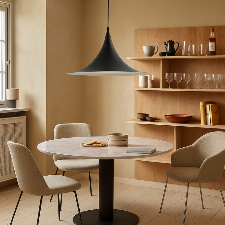 Lumithen | Scandinavian Saucer-Style Ceiling Pendant Light 5