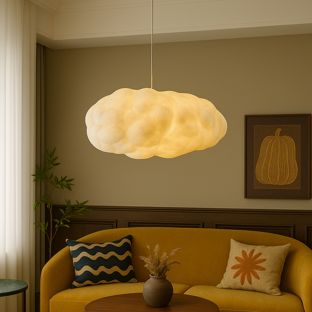 Lumorae | Cloud-Shaped Pendant Lamp with Soft Illumination 0