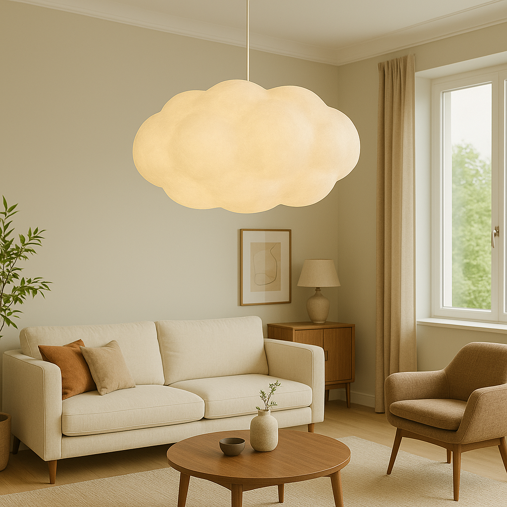 Lumorae | Cloud-Shaped Pendant Lamp with Soft Illumination 6