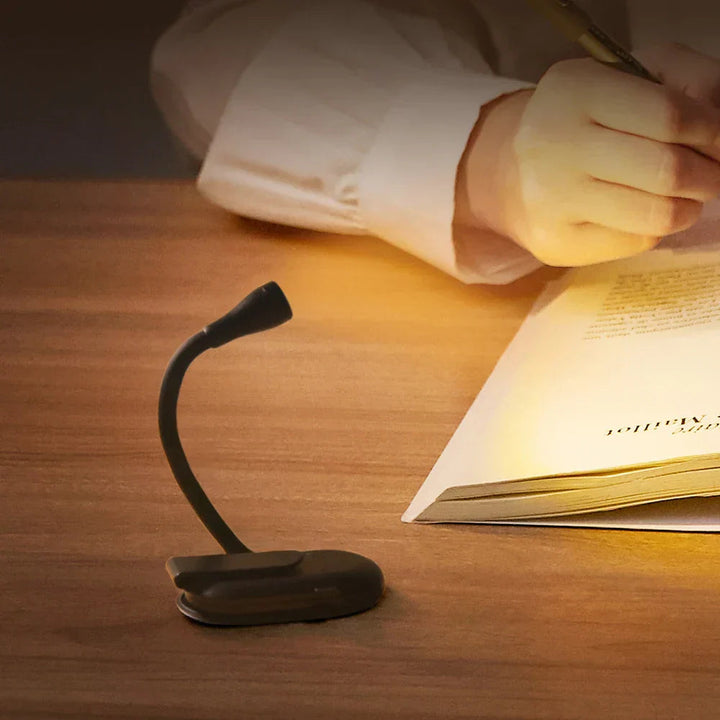 LumosClip | Portable LED Book Light with Adjustable Positioning 0