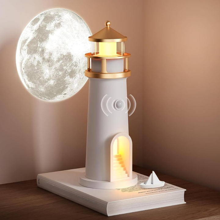 LunaBeam | LED Moon Night Light for Bedroom and Relaxing Atmosphere 0