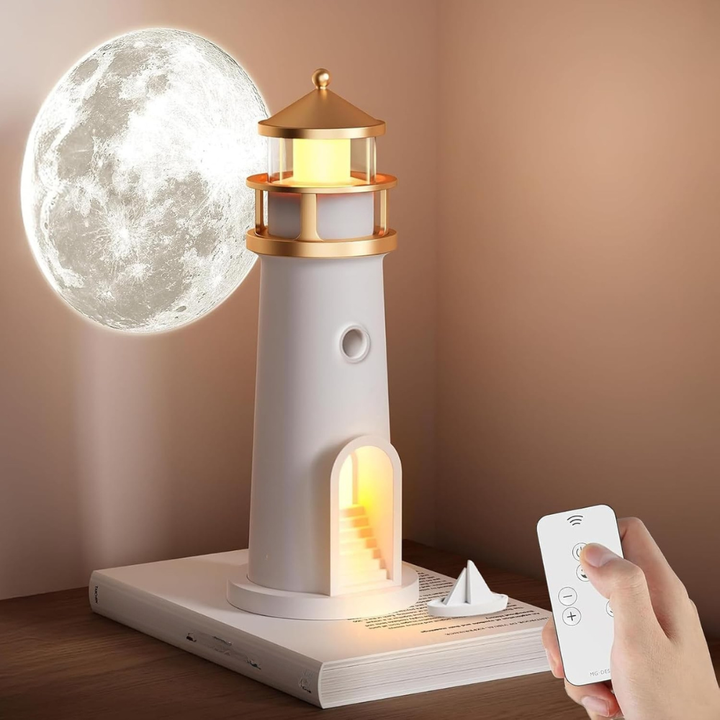 LunaBeam | LED Moon Night Light for Bedroom and Relaxing Atmosphere 1