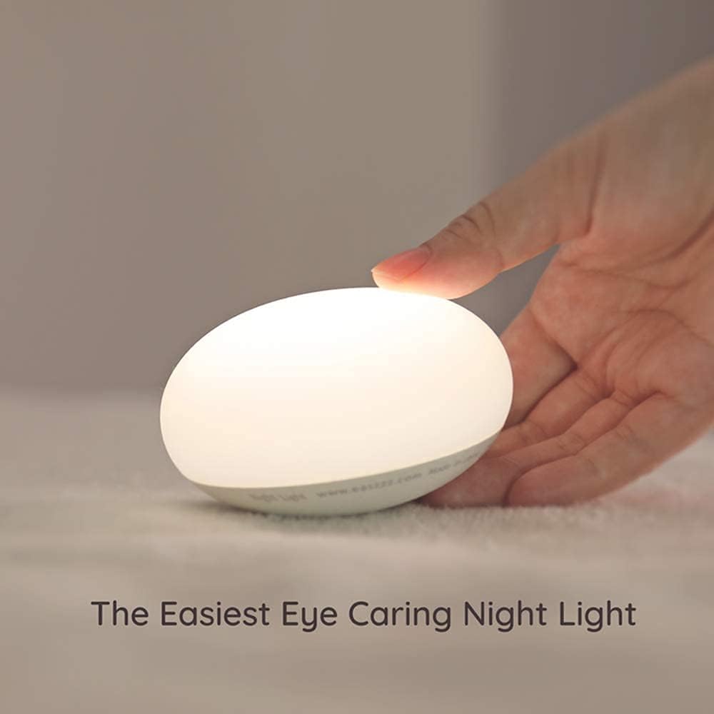 LunaGlow | Soft BPA-Free Silicone Touch Night Light for Gentle Baby Care 2