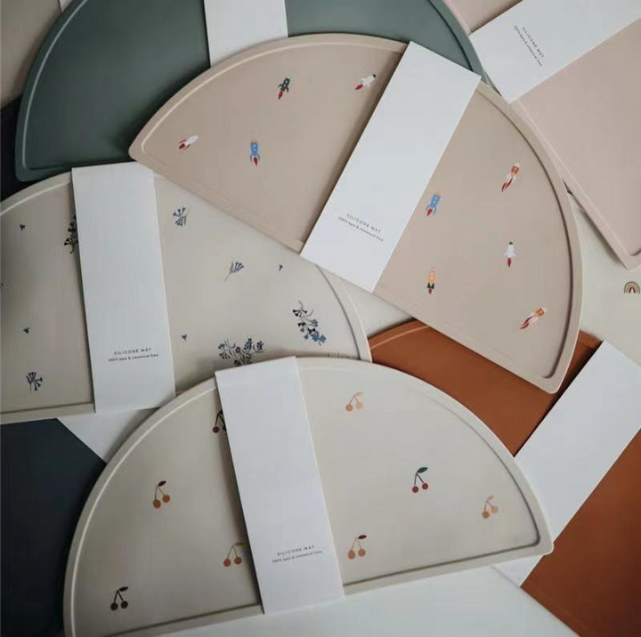 LunaMat™ – Rutschresistant Silicone Children's Placemat – Charming Tablemat 4