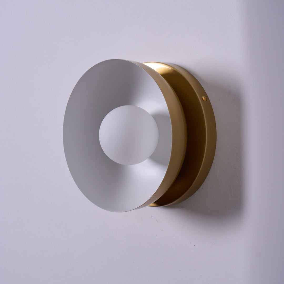 Lunara | Elegant Modern Brass and Glass Wall Sconce Light 1