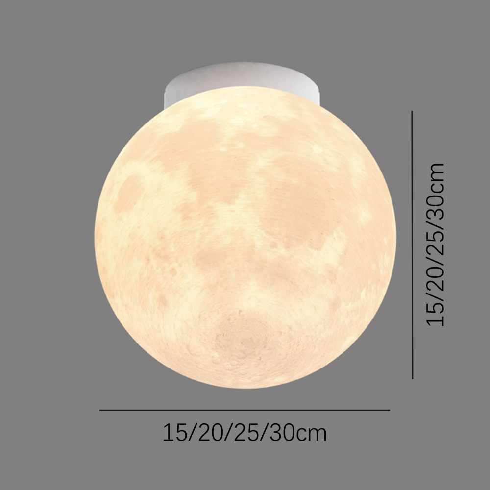 Lunara | Enchanting Modern Moon Design Ceiling Light Fixture for Dining Room 6