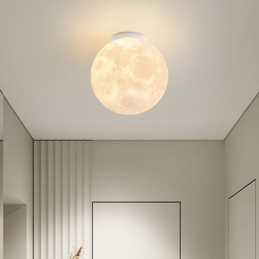 Lunara | Enchanting Modern Moon Design Ceiling Light Fixture for Dining Room 8