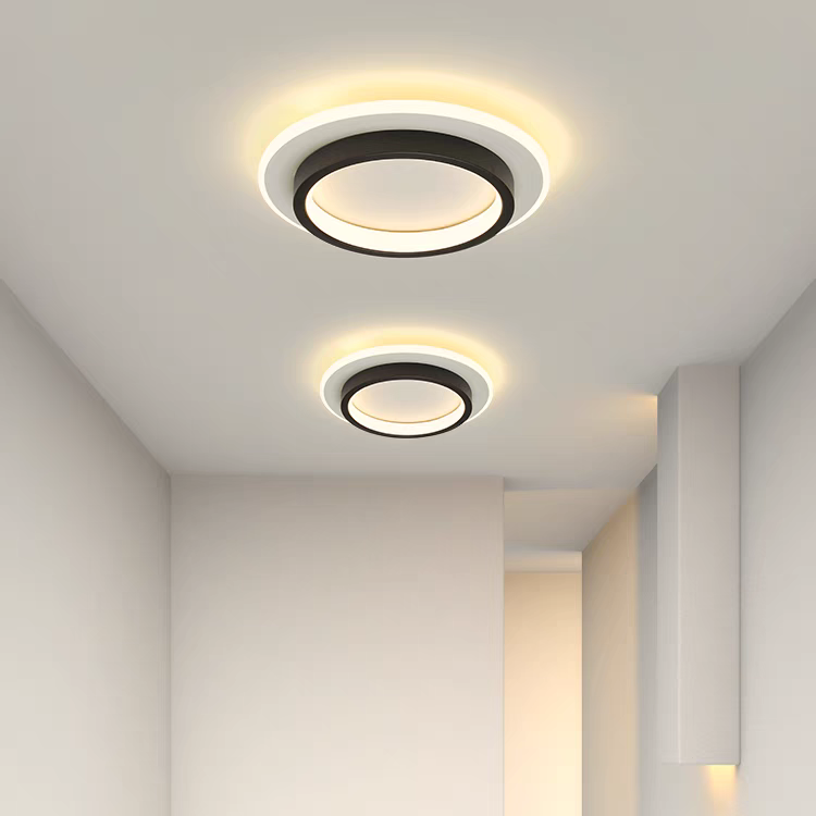 Lunara | Sleek Modern Round LED Ceiling Lamp for Cozy Interiors 5