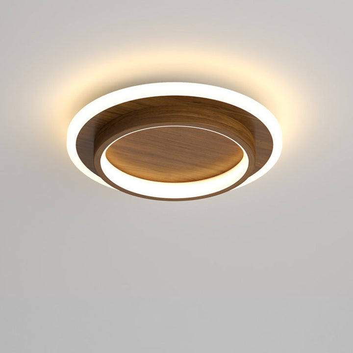 Lunara | Sleek Modern Round LED Ceiling Lamp for Cozy Interiors 9