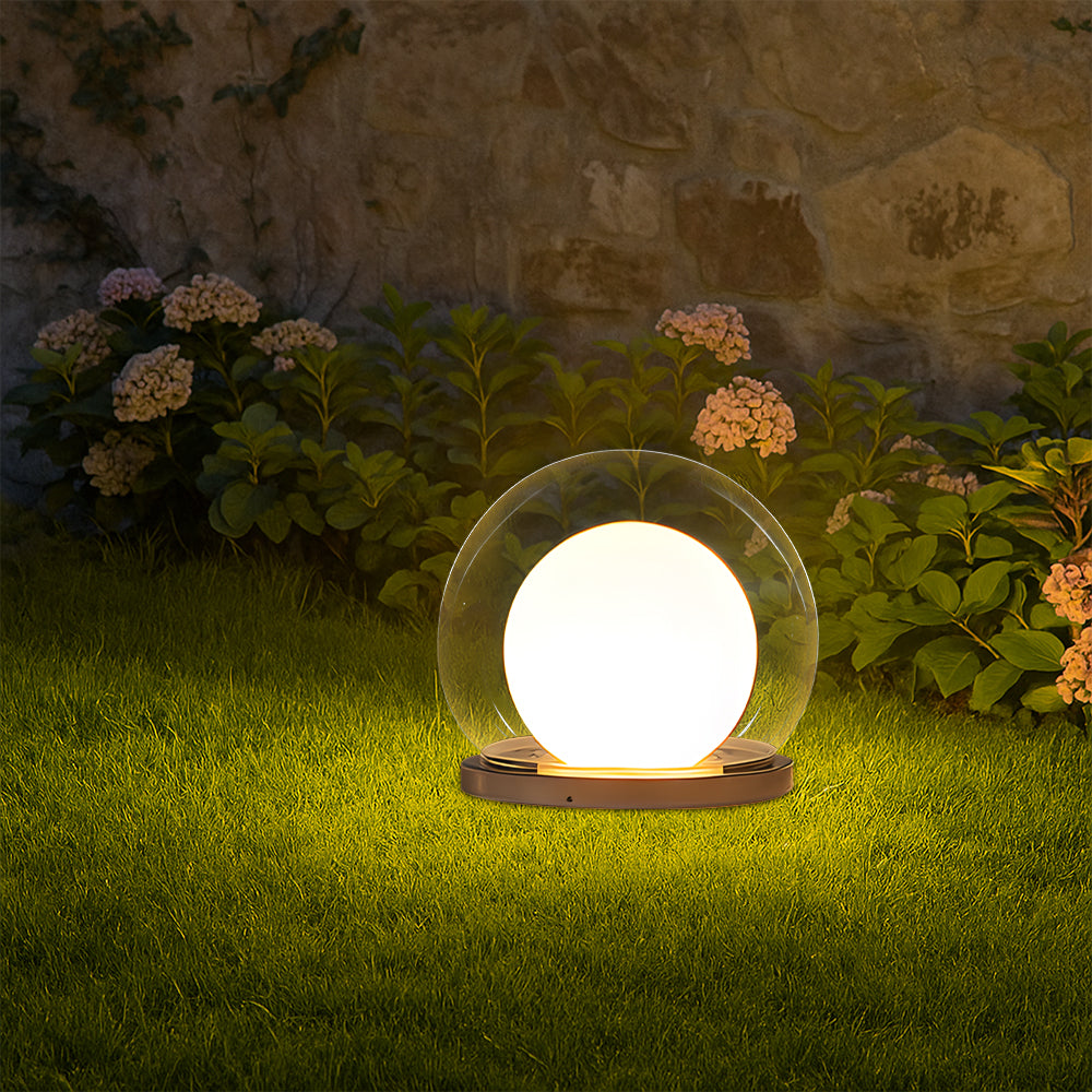 Lunaris | Elegant LED Column Moon Lamp for Outdoor Décor 6