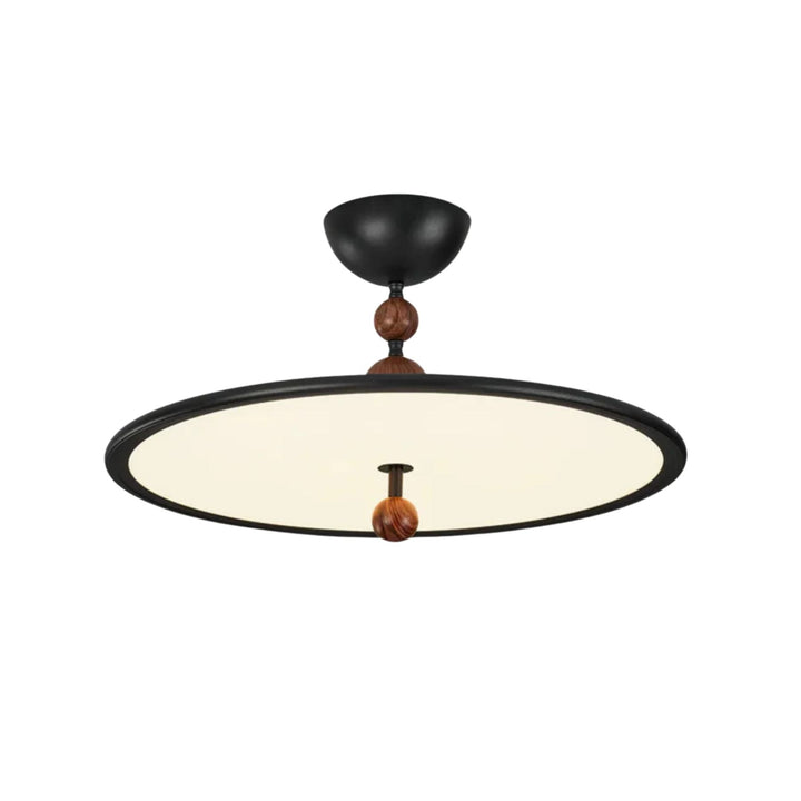 Lunaris | Elegant Minimalist Black LED Ceiling Lamp 1