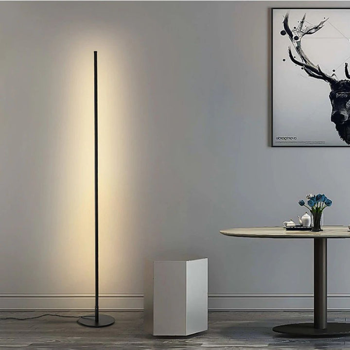 Lunaris | Minimalist Adjustable Floor Lamp for Soft Living Room Lighting 4