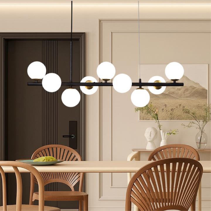 Lunivo | Black Dining Room LED Pendant Light 0