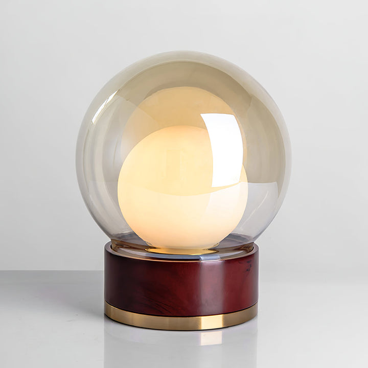 LuxeBoule - Table Lamp with Geometric Shape and Cozy Light Diffusion 0