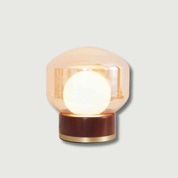 LuxeBoule - Table Lamp with Geometric Shape and Cozy Light Diffusion 1