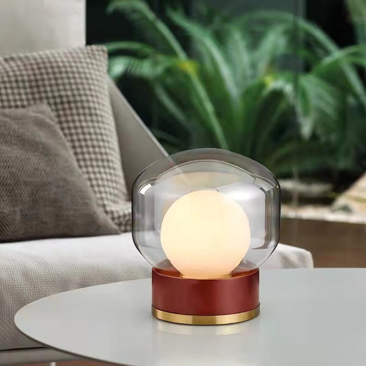 LuxeBoule - Table Lamp with Geometric Shape and Cozy Light Diffusion 2