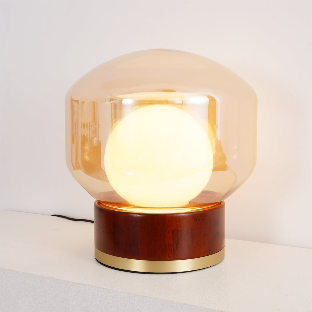 LuxeBoule - Table Lamp with Geometric Shape and Cozy Light Diffusion 5