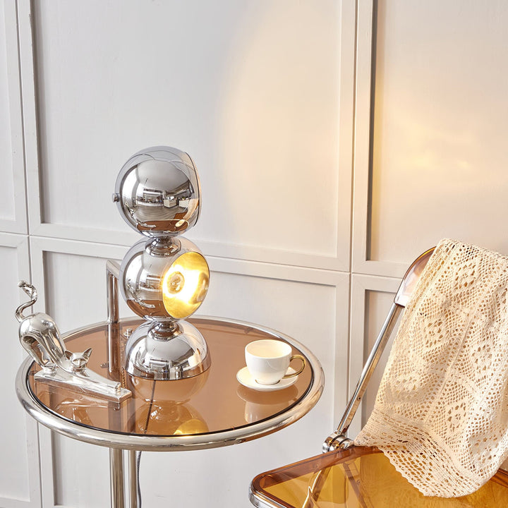 LuxeCharm - Table Lamp with Mickey Style and Cozy Light Diffusion 0